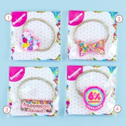 6%DOKIDOKI Glittery Hair Tie
