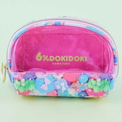 6%DOKIDOKI Rainbow Stash Shell-Shaped Pouch