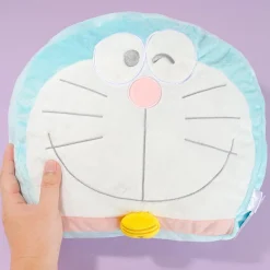 Doraemon Pastel Face Cushion