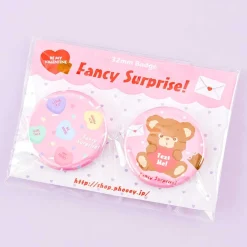 Fancy Surprise! Bear Badge Set