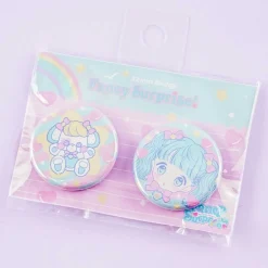 Fancy Surprise! Pastel Bear Badge Set