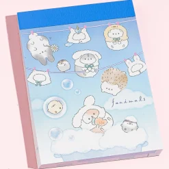 Fanimals Laundry Time Memo Pad