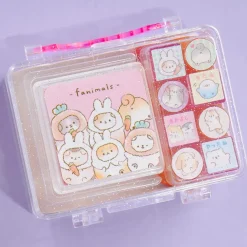 Fanimals Stamp Set With Glitter Case