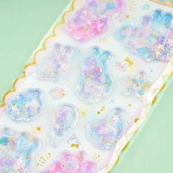 Fantasy Park Glitter Water-In Seal Stickers