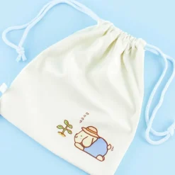 Farmer Pompompurin Drawstring Bag