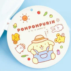 Farmer Pompompurin Drawstring Bag