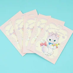 Flower Cat Mini Gift Envelope Set - 5 pcs
