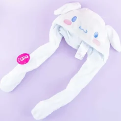 Fluffy Cinnamoroll Hat With Movable Ears
