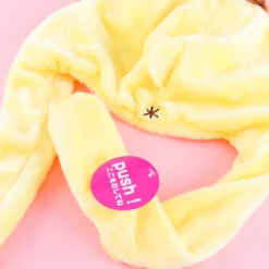 Fluffy Pompompurin Hat With Movable Ears