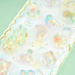 Fruity Bears Glitter Water-In Seal Stickers