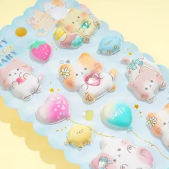 Fruity Diary Puffy Stickers