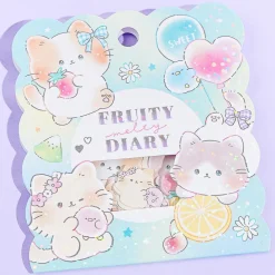 Fruity Melty Diary Glittery Sticker Flakes