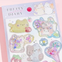 Fruity Melty Diary Shakashaka Stickers