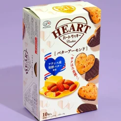 Fujiya Heart Chocolate Cookies - Butter Almond