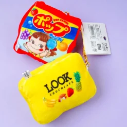 Fujiya Magnetic Twin Plush Charms - Milky & LOOK Chocolate