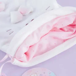 Funwari Necolon Fluffy Drawstring Bag