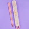 Funwari Necolon Macaron Love Chopsticks With Slide Case