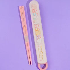 Funwari Necolon Macaron Love Chopsticks With Slide Case