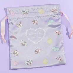 Futari wa Pretty Cure Max Heart Satin Drawstring Pouch