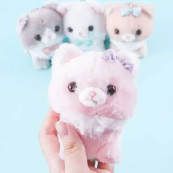 Fuwaneko Mew-Chan Walk Time Plushie - Small