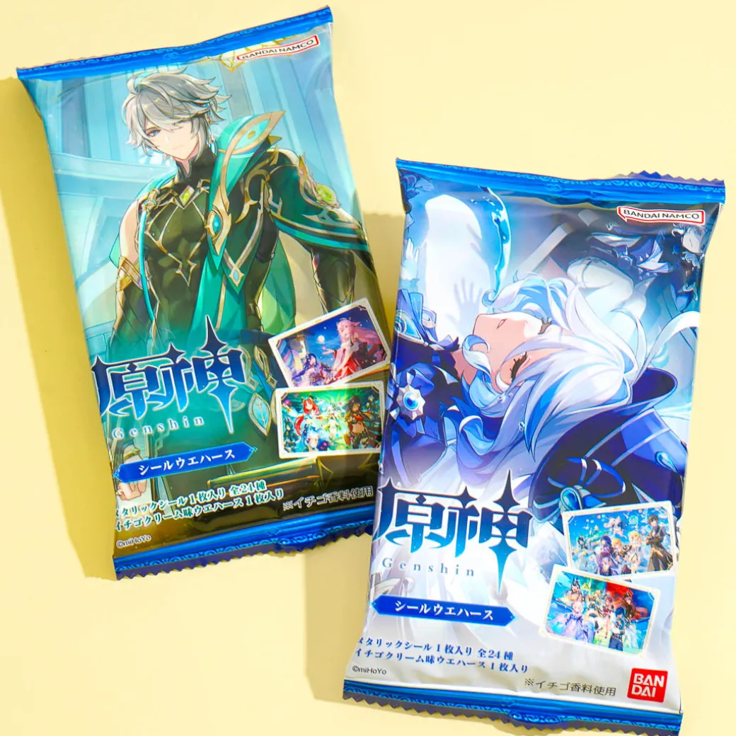 Genshin Impact Wafer With Sticker