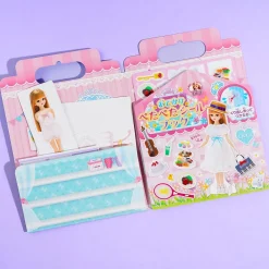 Gincho Sangyo Licca-chan Dress-Up Doll & Sticker Book