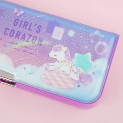 Girl's Corazon Unicorn Double-Sided Pen Case