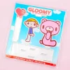 Gloomy Bear Acrylic Cutouts Stand - Heart