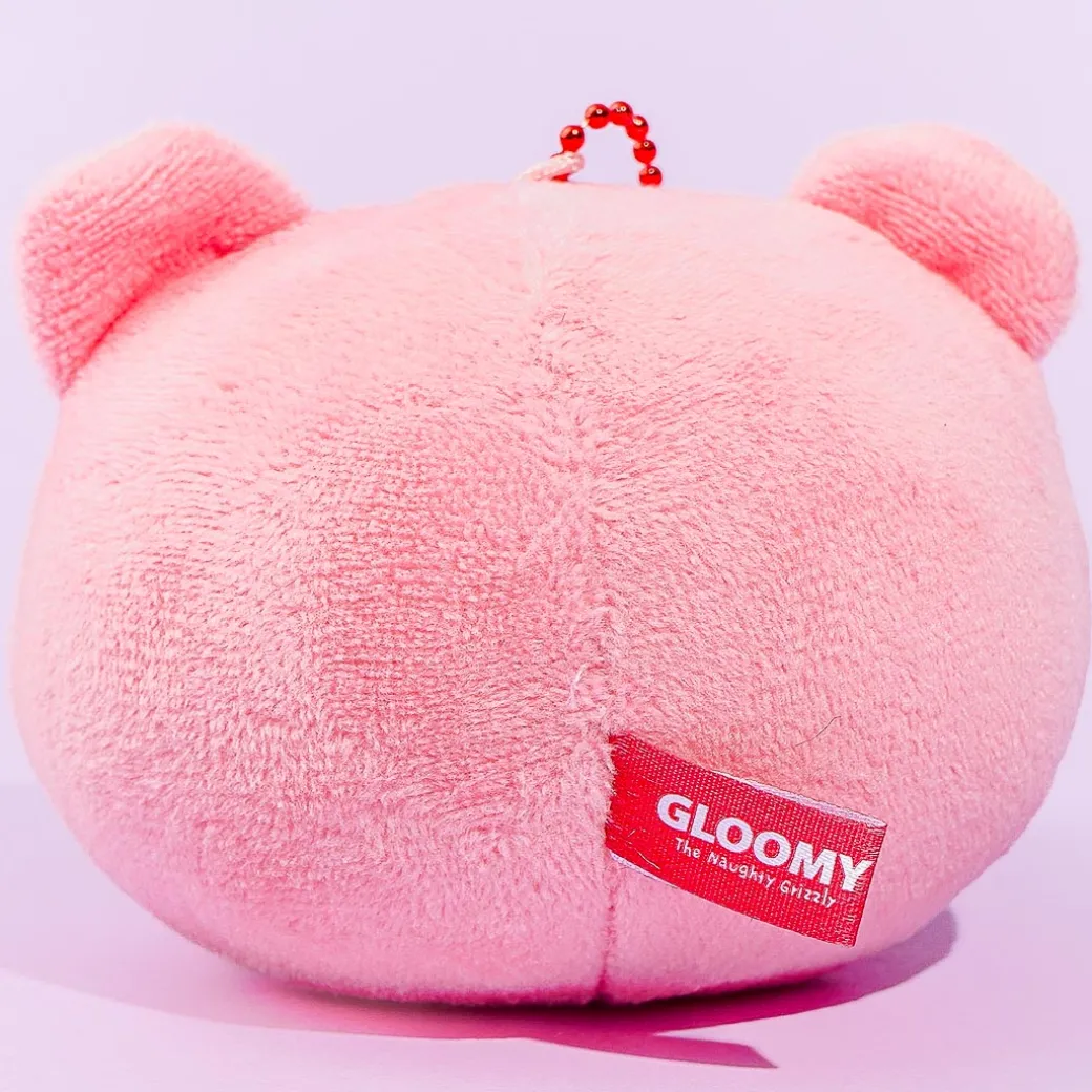 Gloomy Bear Face Plushie Charm