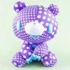 Gloomy Bear Plushie - Purple With Dots & Blood / Big