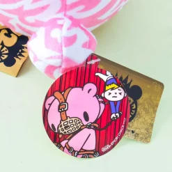 Gloomy Bear Plushie - Tribal Pink With Blood / Big