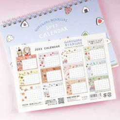 Gorogoro Nyansuke Meal Time 2023 Desktop Calendar