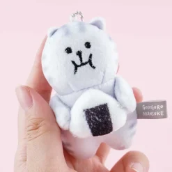 Gorogoro Nyansuke Onigiri Cat Plushie Charm
