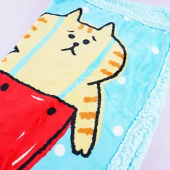 Gorogoro Nyansuke Polka Dot Blanket