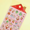 Gorogoro Nyansuke Winter Christmas Stickers