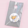 Gudetama Big Eyes Badge