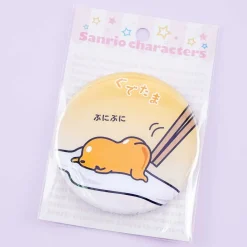 Gudetama Chopsticks Badge