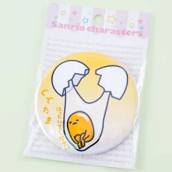 Gudetama Dripping Egg Badge