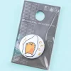 Gudetama Flat Mini Badge