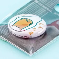 Gudetama Flat Mini Badge