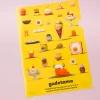 Gudetama Food A4 Clear Folder
