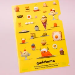 Gudetama Food A4 Clear Folder