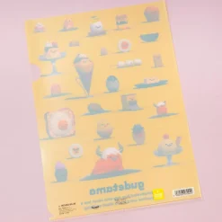 Gudetama Food A4 Clear Folder
