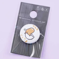 Gudetama Frog Badge