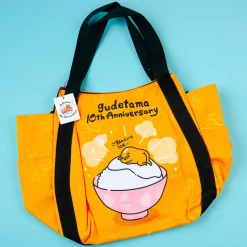 Gudetama Rice Bowl 10th Anniversary Balloon Bag