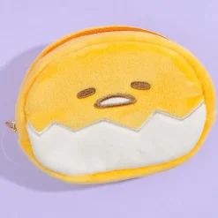 Gudetama Round Fluffy Coin Purse
