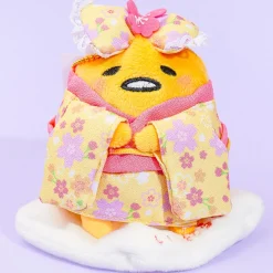 Gudetama Sakura Blossom Kimono Plushie - Medium