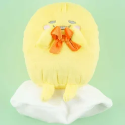Gudetama Sitting Plushie With Ribbon - Medium