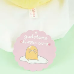 Gudetama Sitting Plushie With Ribbon - Medium