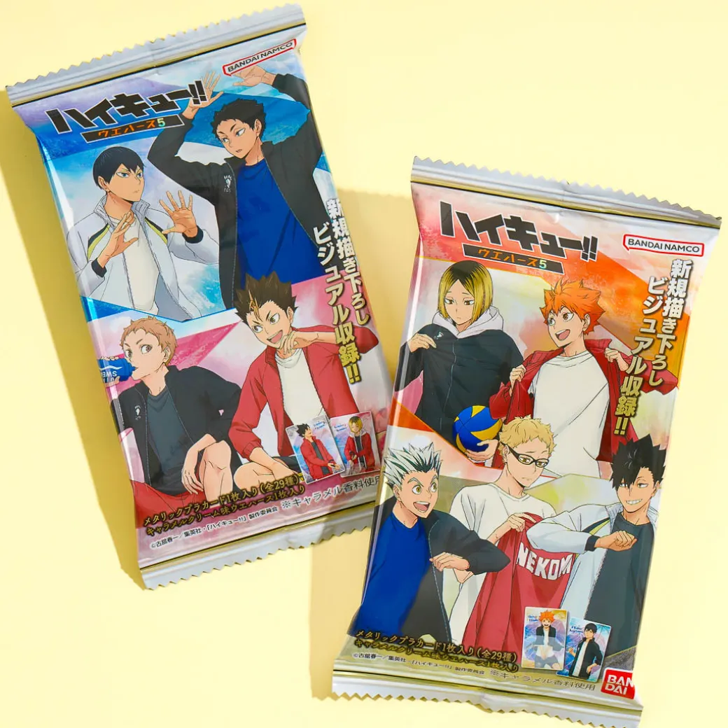 Haikyu!! Caramel Cream Wafer With Card